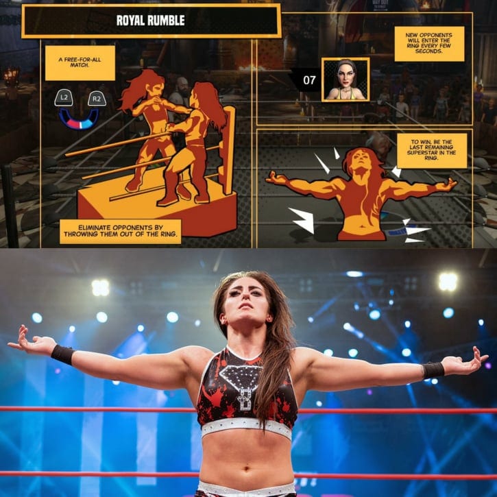 Tessa Blanchard Spotted In WWE 2K Battlegrounds