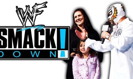 Aalyah Mysterio & Rey Mysterio Family SmackDown Article Pic 2
