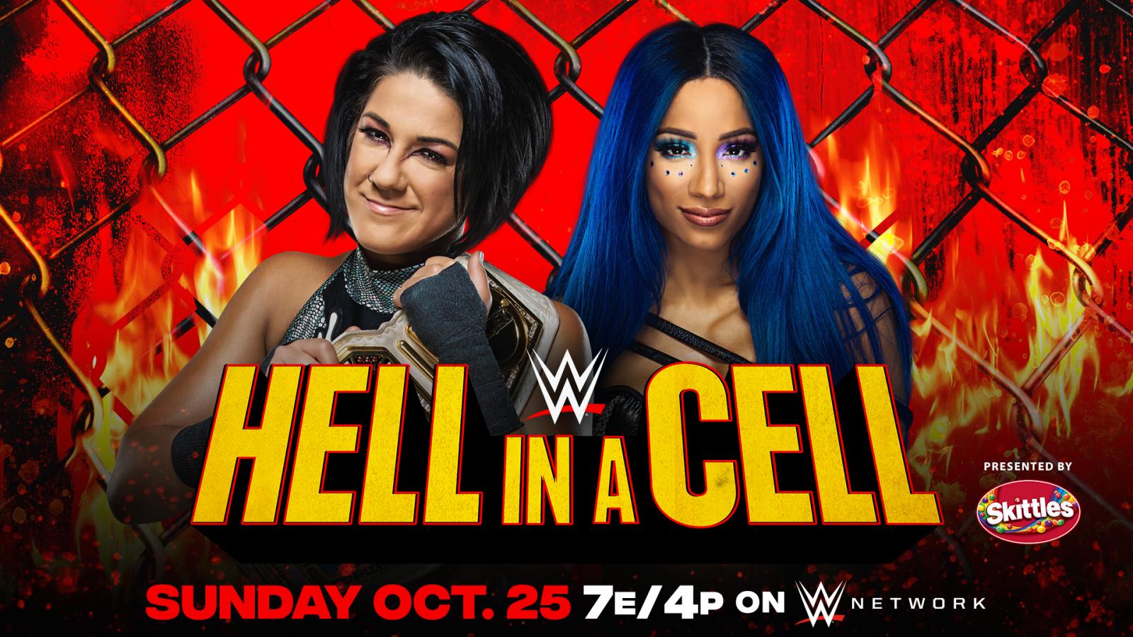 Bayley vs Sasha Banks - WWE Hell In A Cell 2020