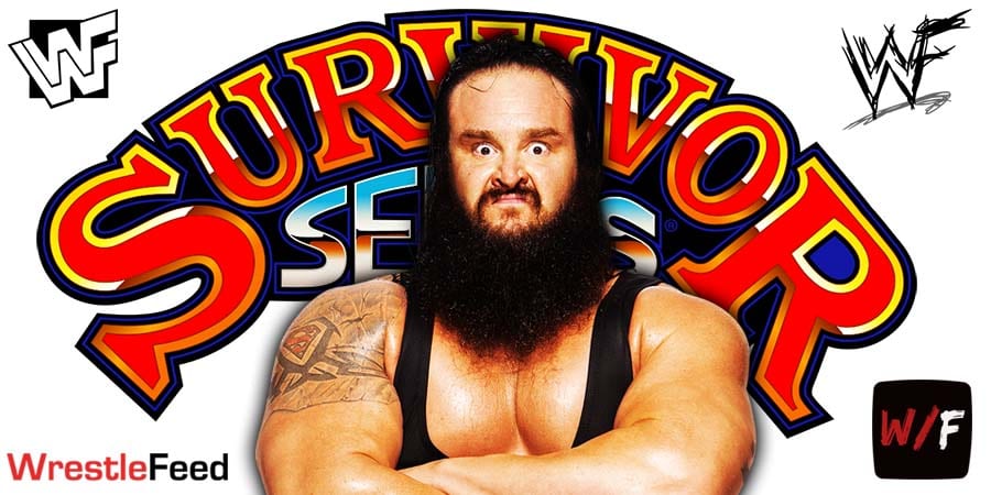 Braun Strowman WWE Survivor Series 2020 WrestleFeed App