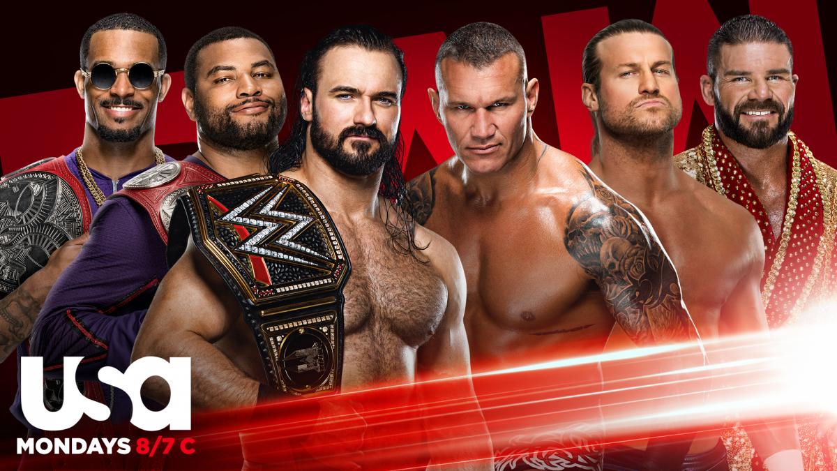 Drew McIntyre Street Profits vs Randy Orton Dolph Ziggler Robert Roode - WWE RAW October 2020