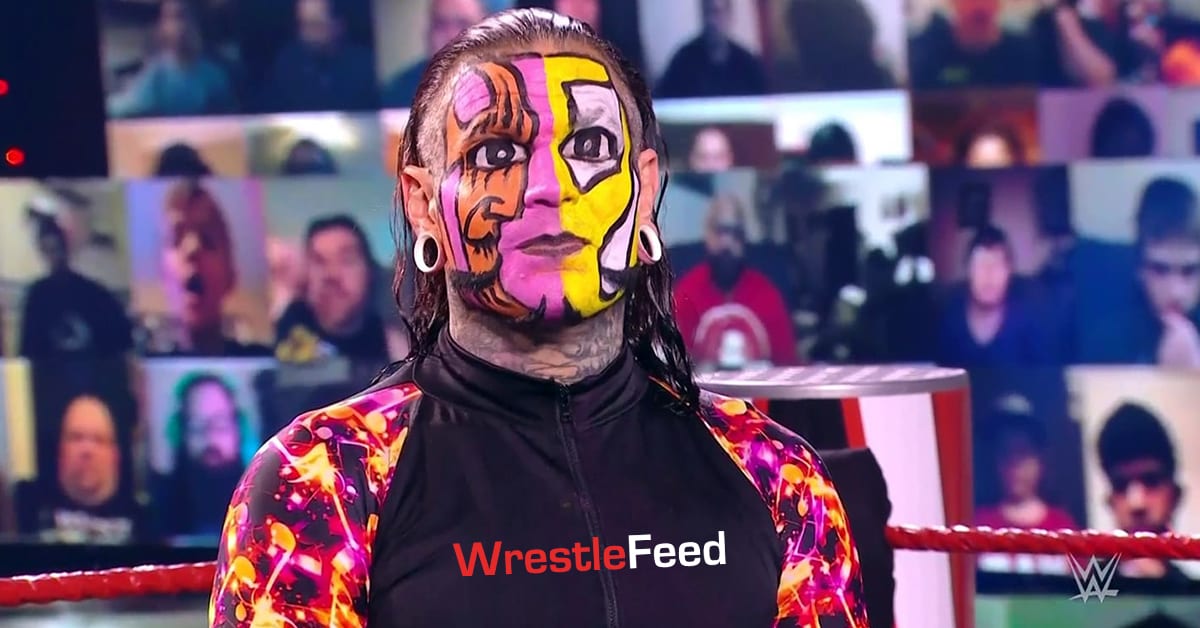 Jeff Hardy New Face Paint WWE RAW Draft October 2020 WrestleFeed App