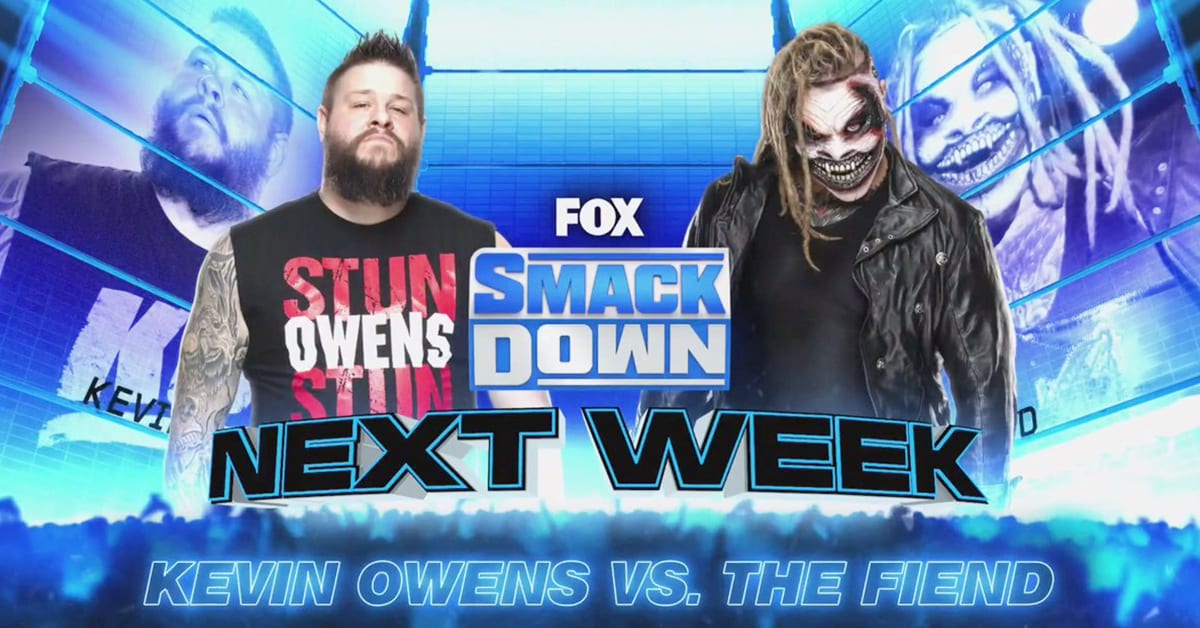 Kevin Owens vs The Fiend - WWE SmackDown Graphic