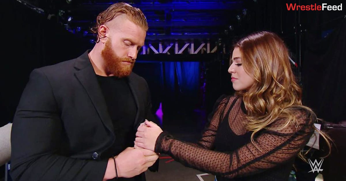 Murphy Aalyah Mysterio Hold Hands WWE SmackDown Backstage WrestleFeed App