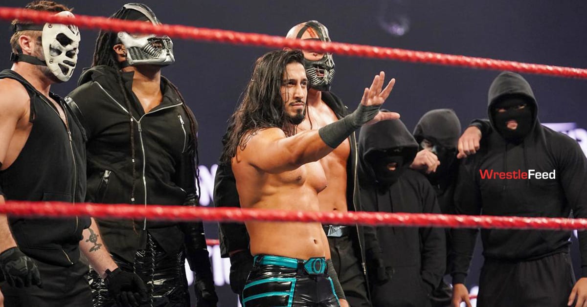 Mustafa Ali Leader Of RETRIBUTION With Other Members WrestleFeed App