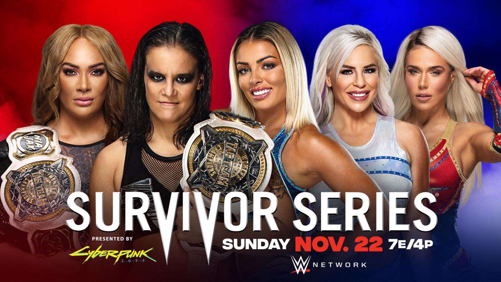 RAW's Women's Survivor Series 2020 Team