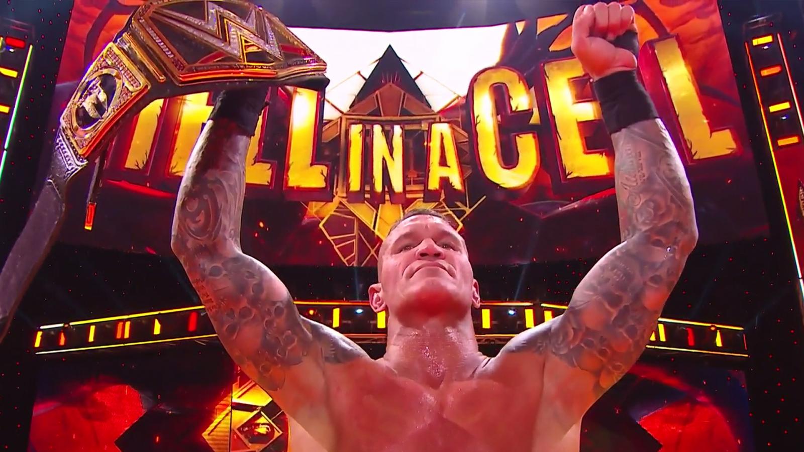 Randy Orton Captures WWE Championship Hell In A Cell 2020