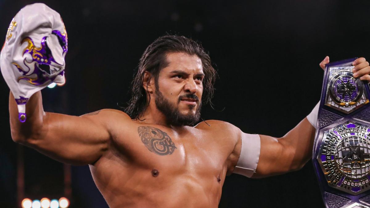 Santos Escobar NXT Cruiserweight Champion