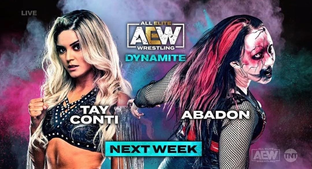 Tay Conti vs Abadon AEW Dynamite