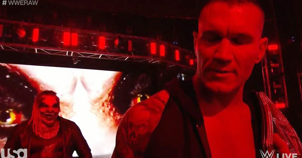 The Fiend WWE Champion Randy Orton RAW After Hell In A Cell 2020