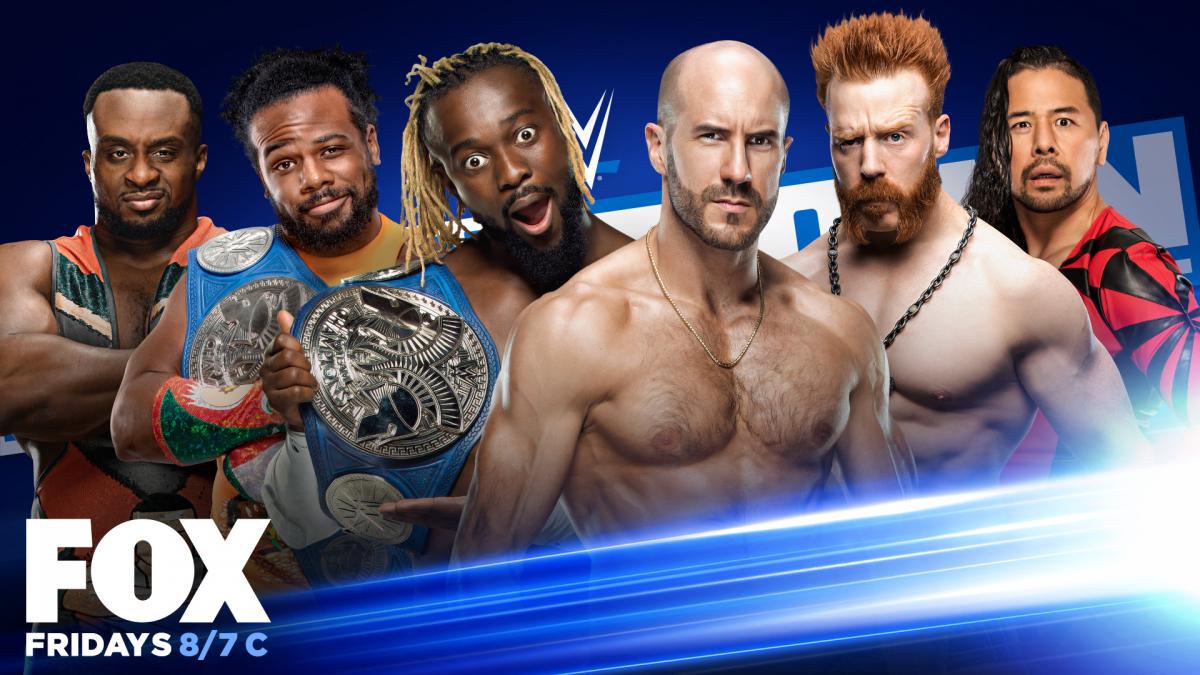 The New Day vs Cesaro Sheamus Shinsuke Nakamura Farewell Match WWE SmackDown Season Premiere 2020