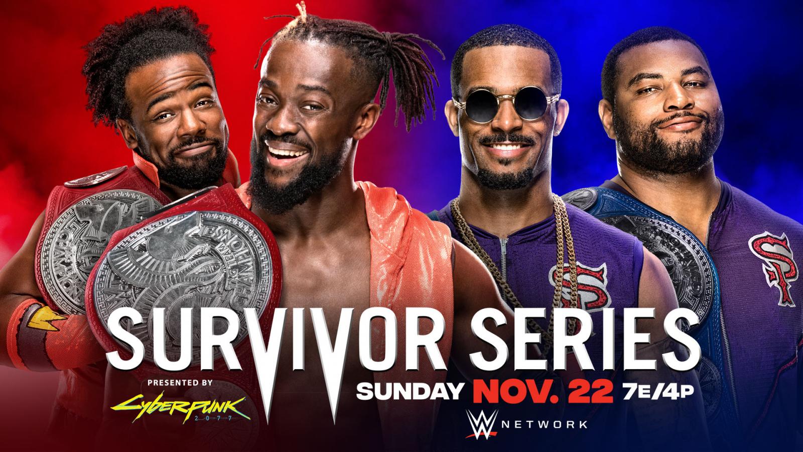 The New Day vs The Street Profits WWE Survivor Series 2020