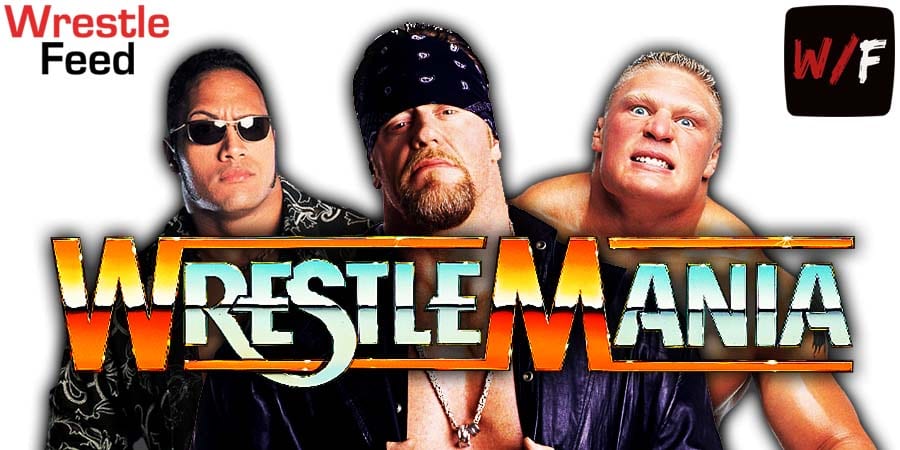 WrestleMania 37 Matches The Rock The Undertaker Brock Lesnar WrestleFeed App