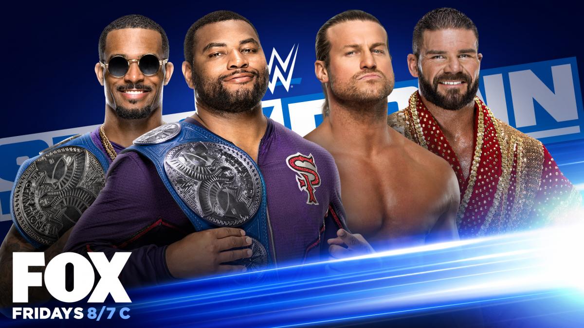 The Street Profits vs Dolph Ziggler Robert Roode SmackDown Tag Team Championship Match WWE SmackDown Season Premiere 2020