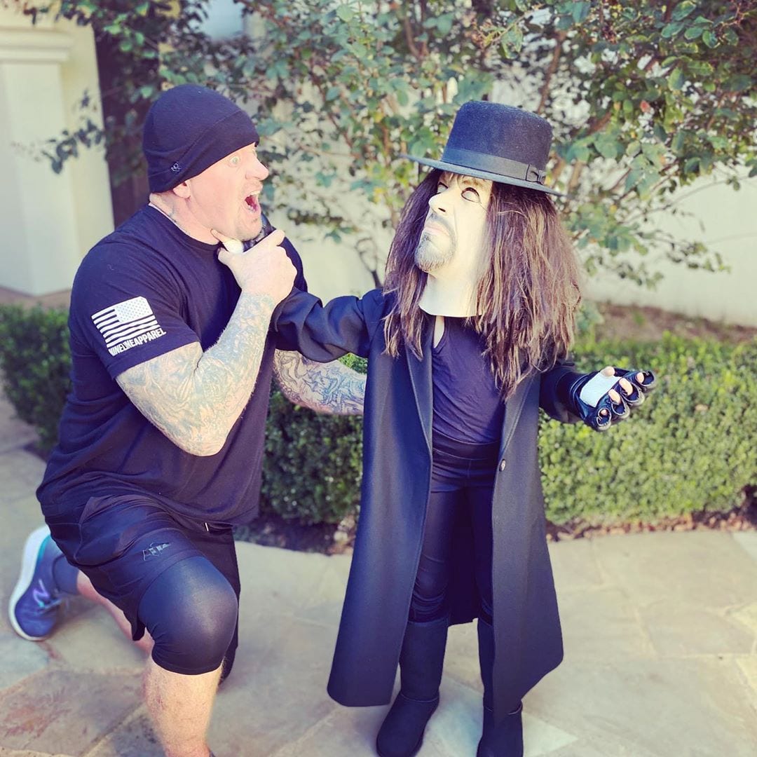 The Undertaker’s Daughter Kaia Dresses Up As Her Father For Halloween 2020 - 1