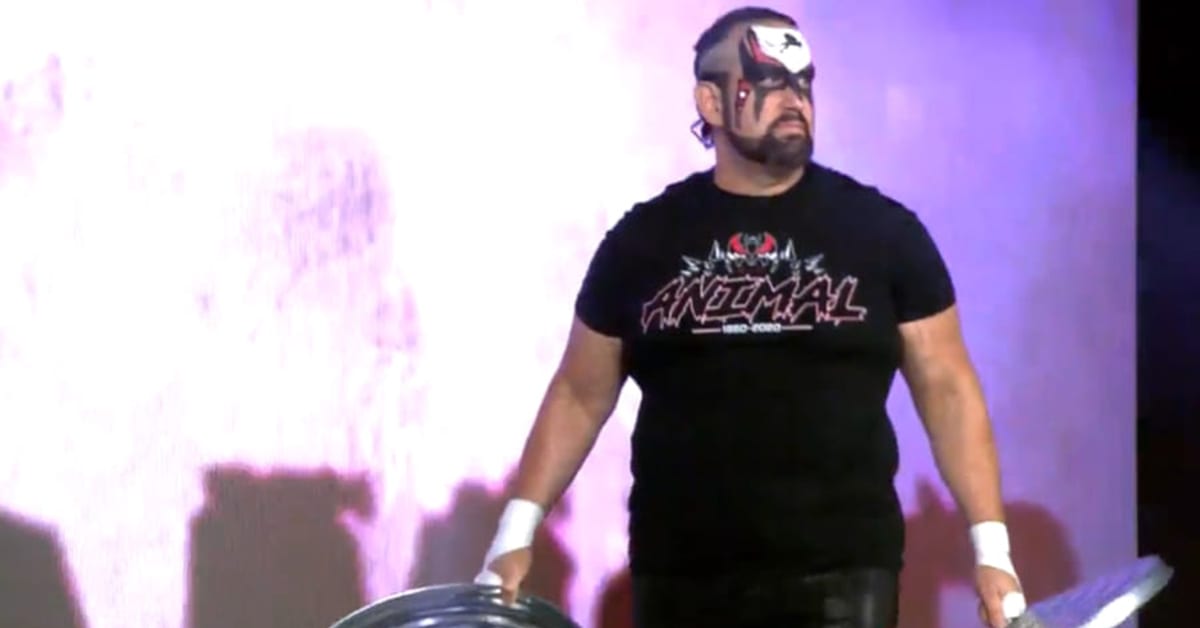 Tommy Dreamer Pays Tribute To Road Warrior Animal With Face Paint At Impact Wrestling Bound For Glory 2020