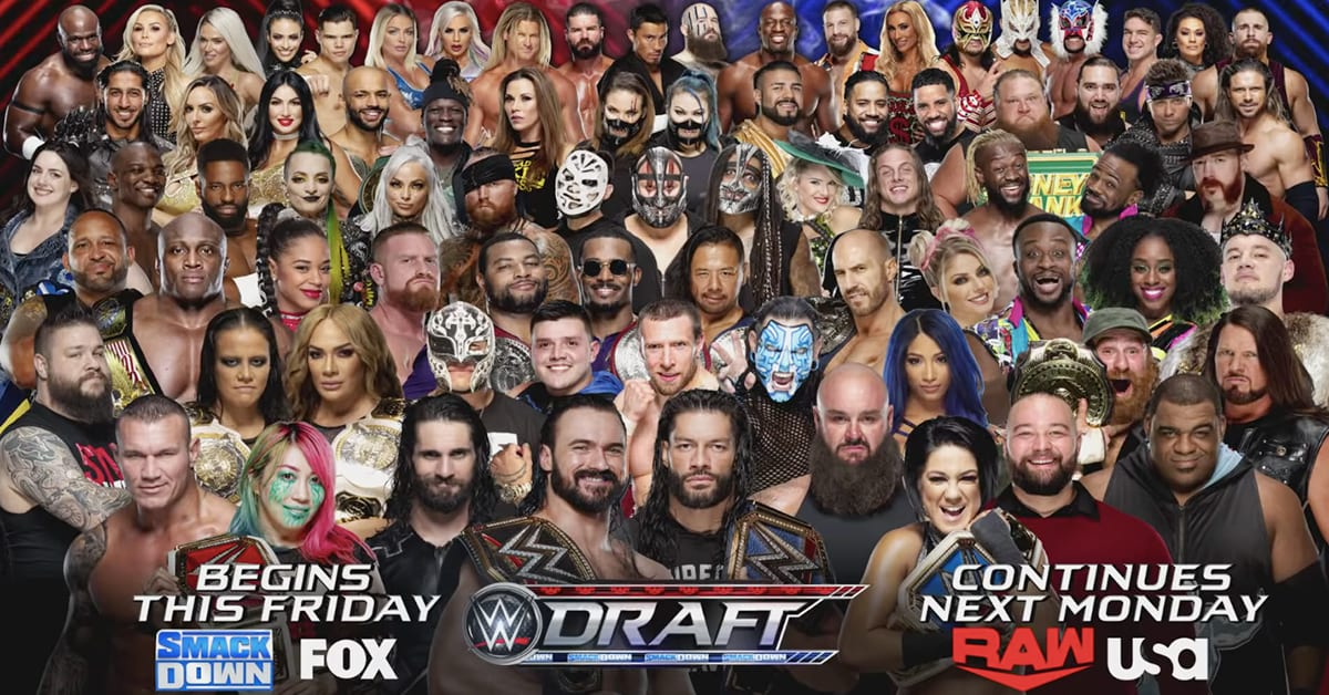 WWE Draft 2020 - List Of Wrestlers Not In The Draft | WWF Old School