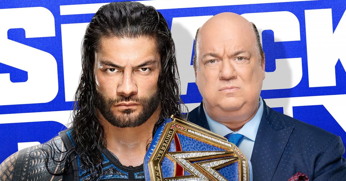 WWE Universal Champion Roman Reigns Paul Heyman New SmackDown Graphic October 2020