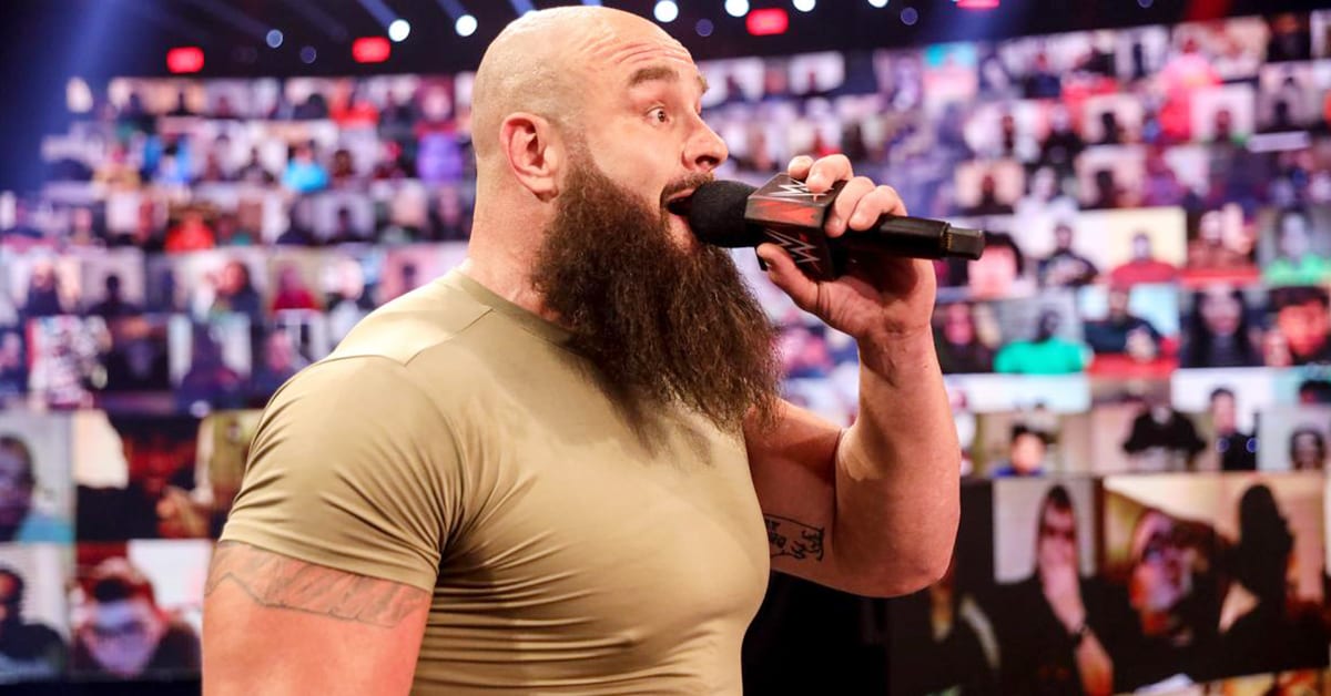 Braun Strowman Jacked Muscular Tight T-Shirt WWE RAW Promo November 2020