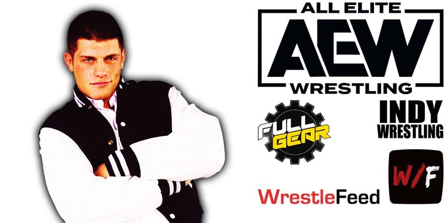 Cody Rhodes Loses At AEW Full Gear 2020