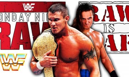 Randy Orton Drew McIntyre WWE Championship Match RAW