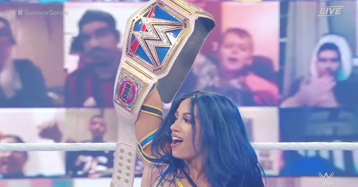 SmackDown Women's Champion Sasha Banks Wins At Survivor Series 2020