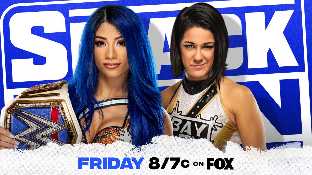 SmackDown Women's Championship Match Sasha Banks vs Bayley