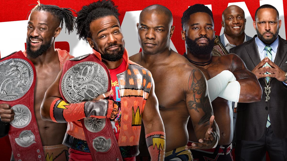 The New Day vs The Hurt Business WWE RAW November 2020