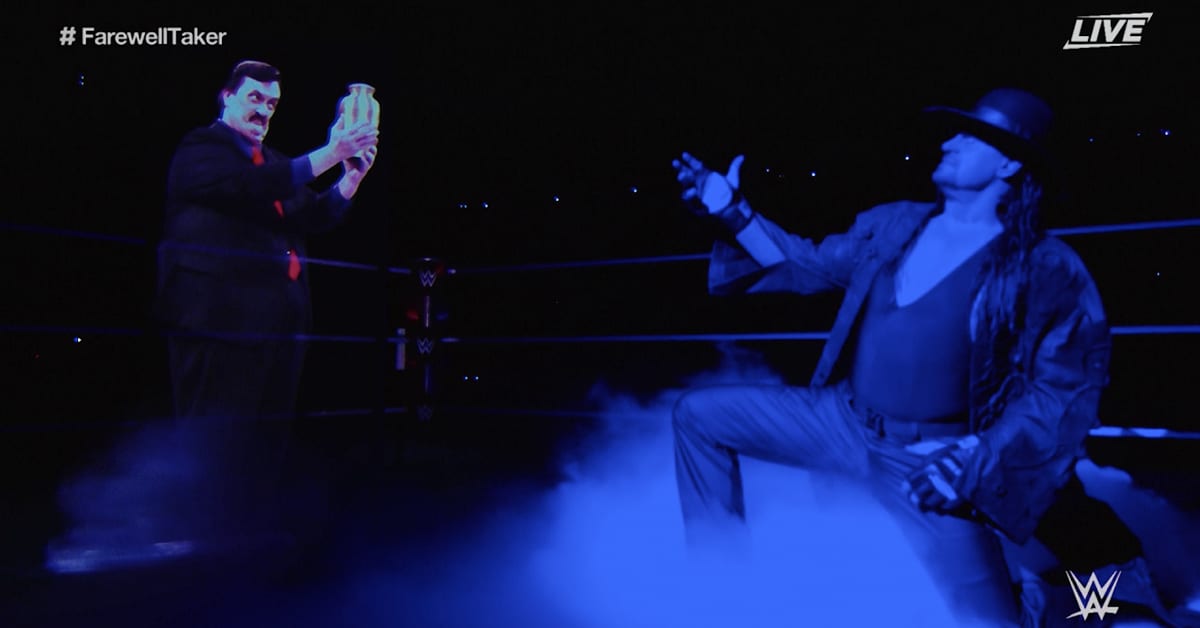 The Undertaker Pays Tribute To Paul Bearer At WWE Survivor Series 2020 Final Farewell