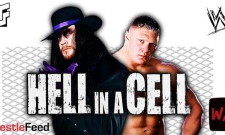 The Undertaker vs Brock Lesnar WWE Hell In A Cell Match WrestleFeed App