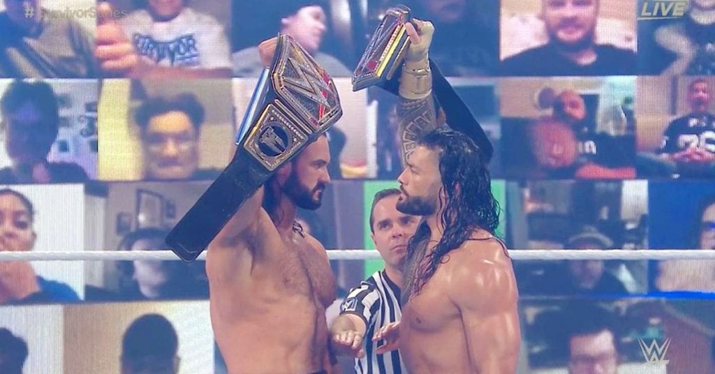 Survivor Series 2020  Reigns vs McIntyre  WWF Old School