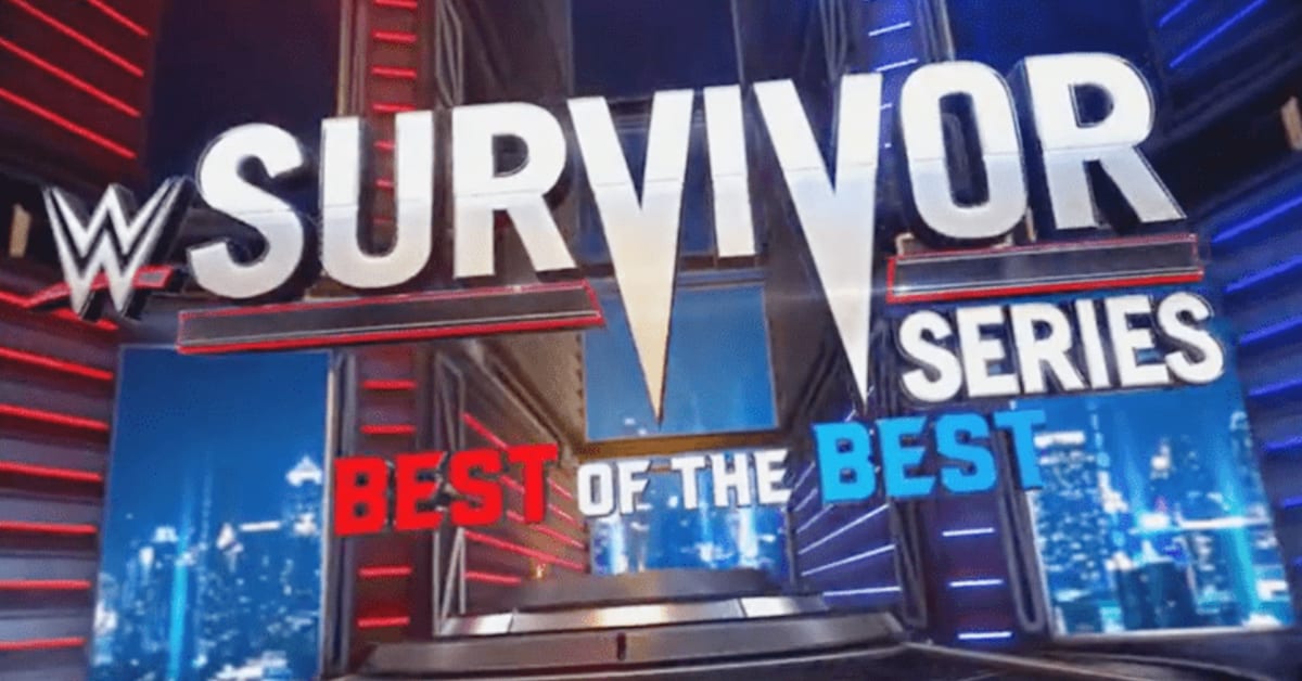 WWE Survivor Series 2020 Best Of The Best Banner