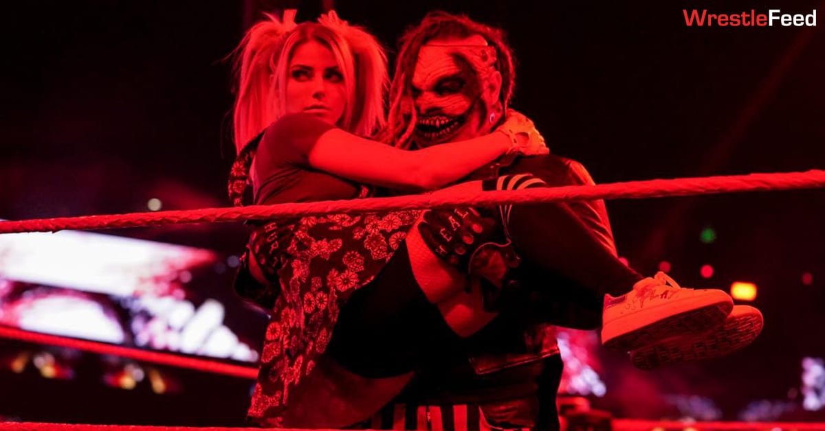 Alexa Bliss In The Fiend Bray Wyatt's Arms WWE RAW November 2020