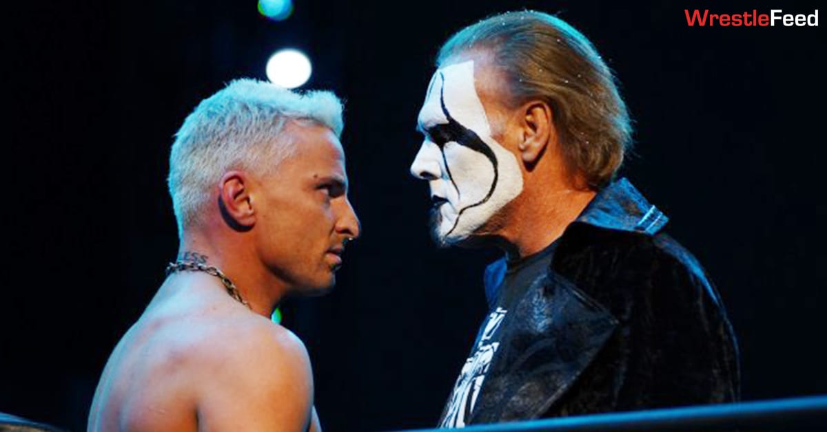 Darby Allin Sting Face Off AEW Dynamite WrestleFeed App