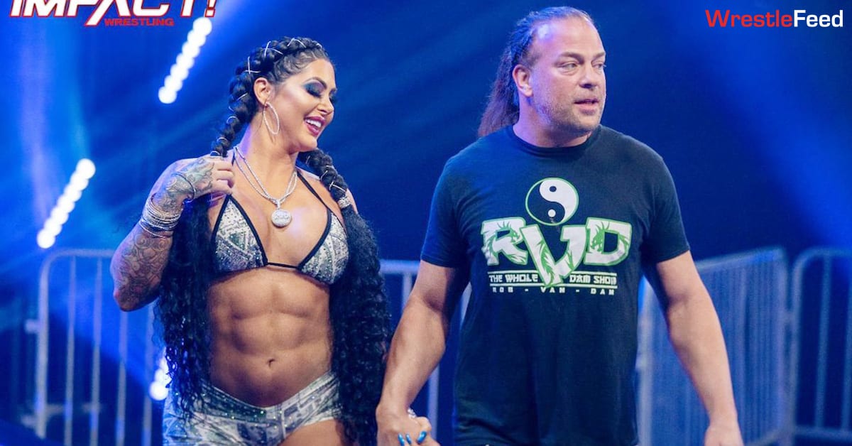 Katie Forbes Abs Girlfriend Of Rob Van Dam Impact Wrestling WrestleFeed App