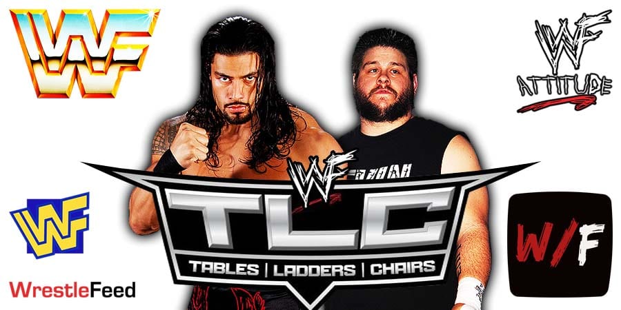 Kevin Owens loses to Roman Reigns at TLC 2020 WrestleFeed App