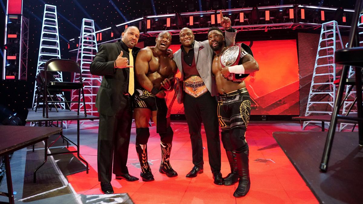 MVP Shelton Benjamin Bobby Lashley Cedric Alexander WWE TLC 2020