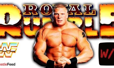 Brock Lesnar Royal Rumble 2021 WrestleFeed App