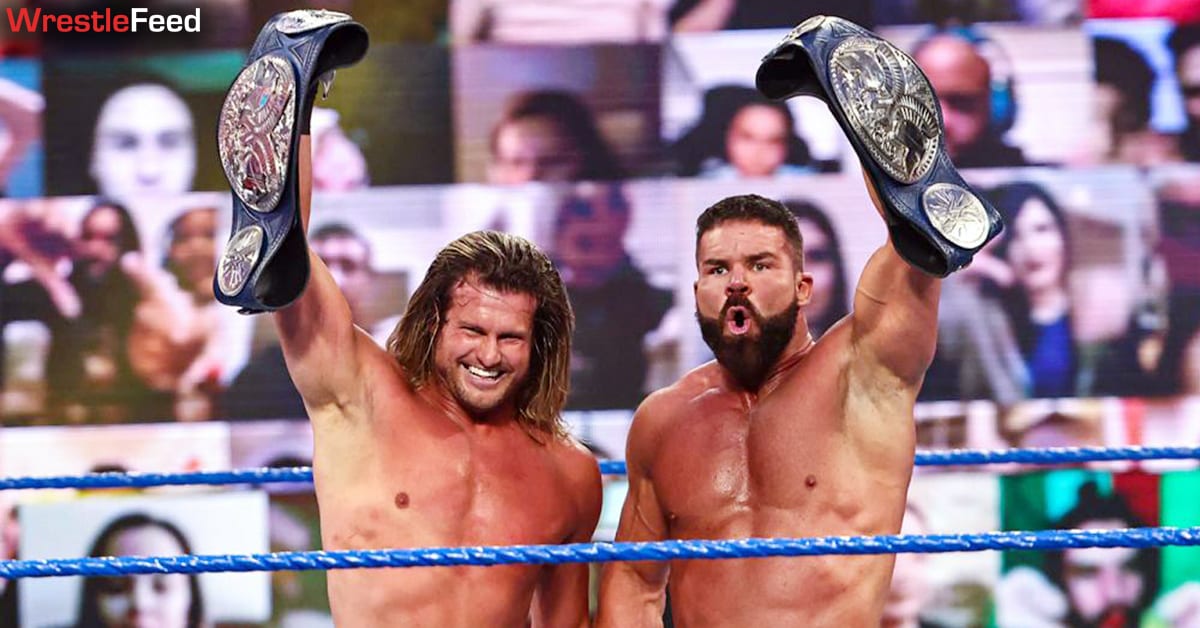 Dolph Ziggler Bobby Robert Roode WWE SmackDown Tag Team Champions WrestleFeed App