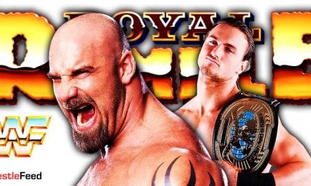 Goldberg vs Drew McIntyre Match WWE Royal Rumble 2021 WrestleFeed App