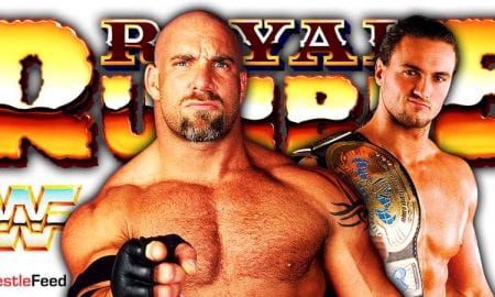 Goldberg vs Drew McIntyre WWE Royal Rumble 2021 WrestleFeed App