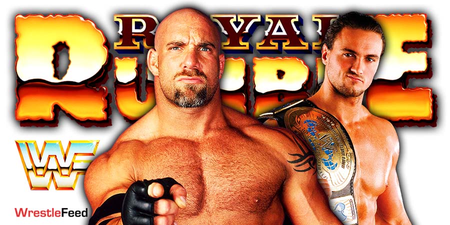 Goldberg vs Drew McIntyre WWE Royal Rumble 2021 WrestleFeed App