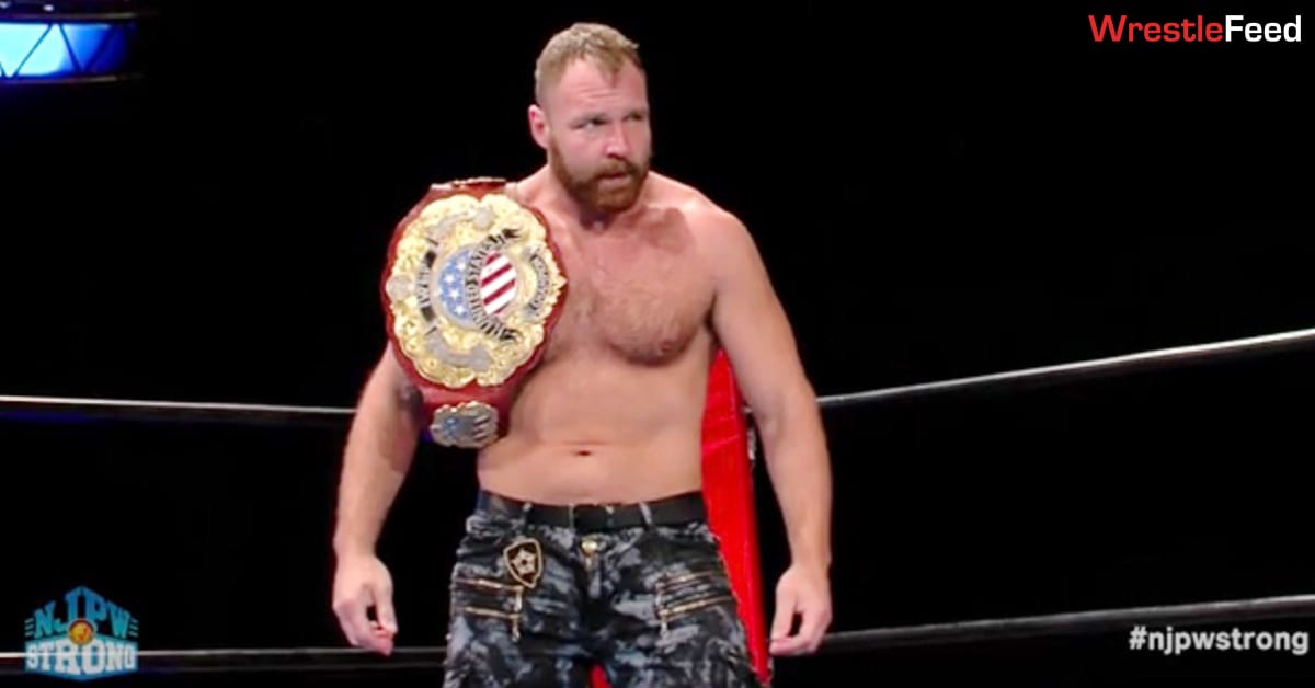 Jon Moxley IWGP United States Heavyweight Champion NJPW Strong January 29, 2021 WrestleFeed App