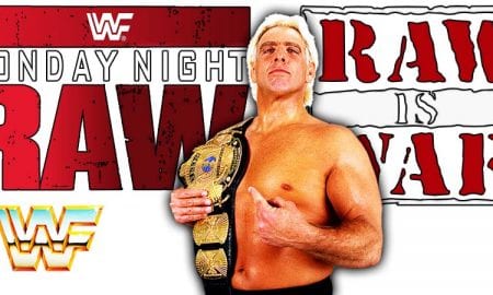 Ric Flair WWF Champion RAW Article Pic