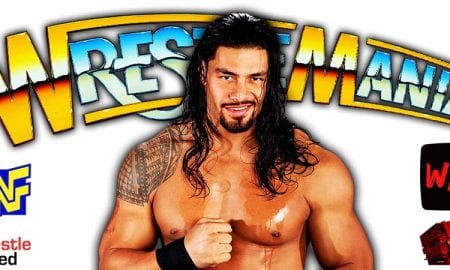 Roman Reigns WrestleMania 37 Title Match WrestleFeed App