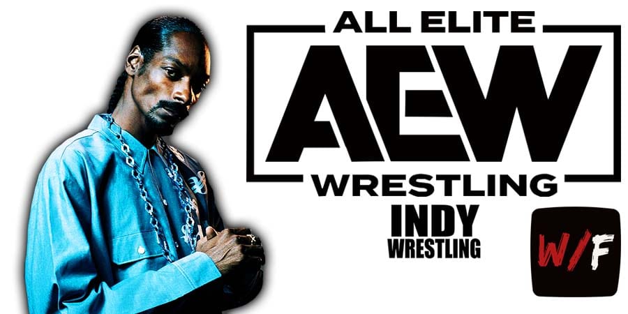 Snoop Doggy Dogg AEW All Elite Wrestling Article Pic 3 WrestleFeed App