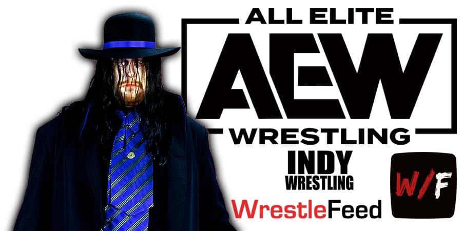 The Undertaker AEW All Elite Wrestling Article Pic 2 WrestleFeed App