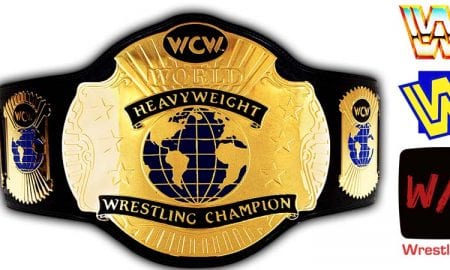 WCW World Heavyweight Championship Title Belt Article Pic WrestleFeed App