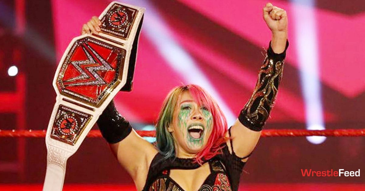 Asuka wins RAW Women's Championship Title WrestleFeed App