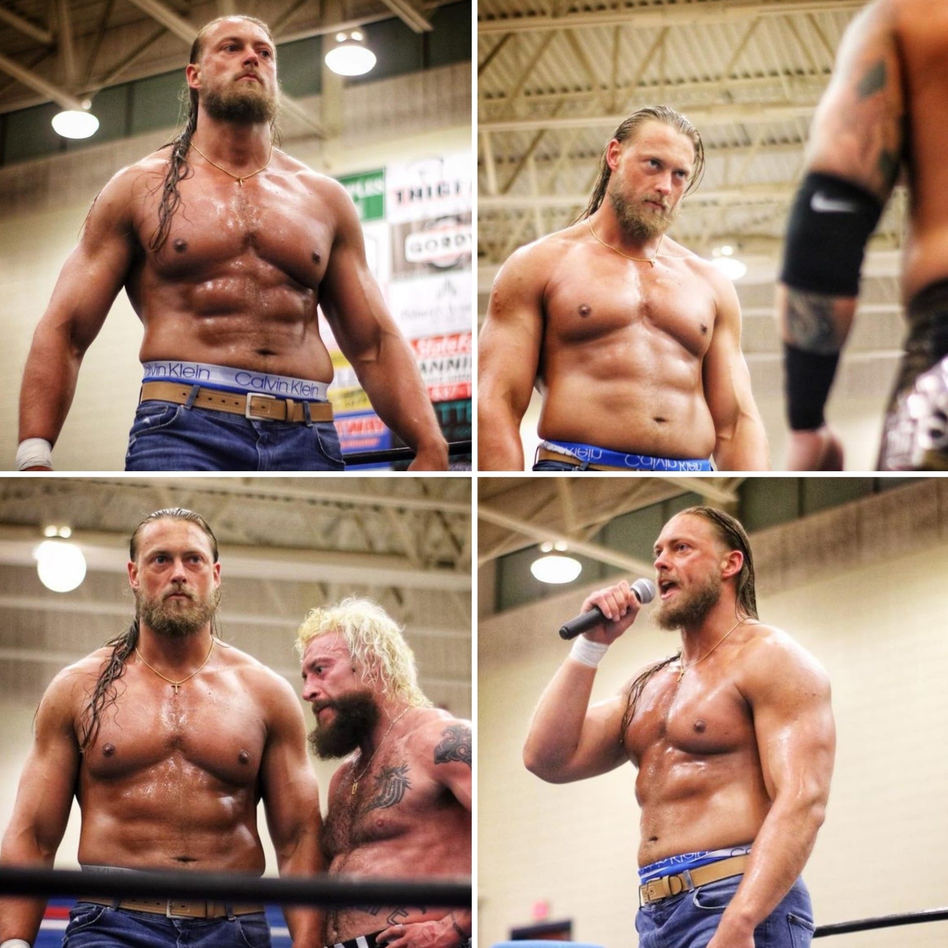 Big Cass Abs Muscles Ripped Jacked Physique Body February 2021